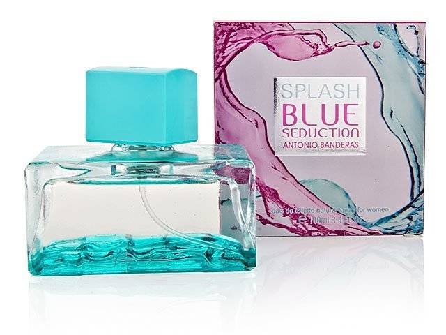 Antonio Banderas  Blue Seduction For Women Splash