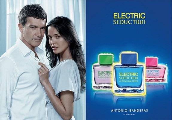 ANTONIO BANDERAS   ELECTRIC Blue Seduction For Men