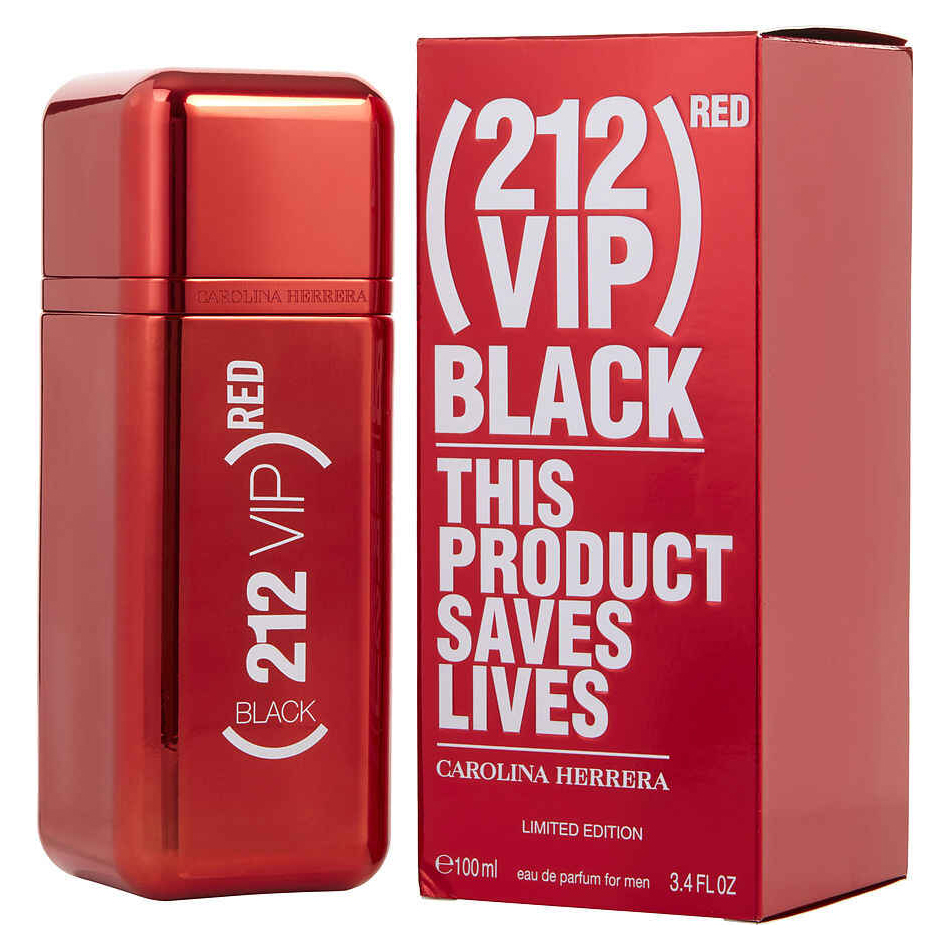 Carolina Herrera 212 Vip Black Red Limited Edition