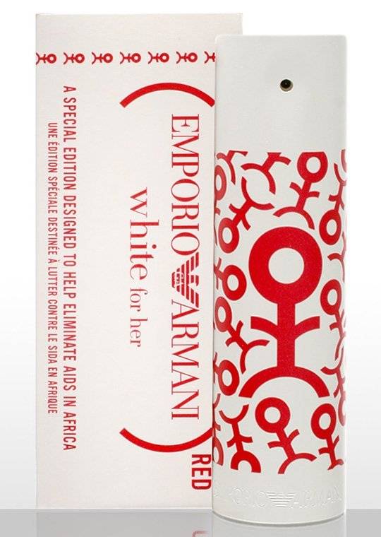 Giorgio Armani Emporio White Red For Women
