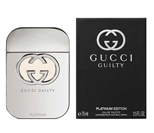 Gucci guilty platinum pour femme