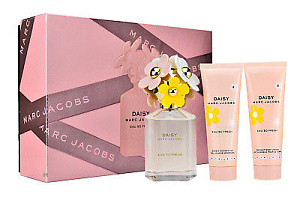 Marc Jacobs DAISY Eau So Fresh - набор 75ml edt+75ml b/l+75ml s/g