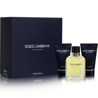 Dolce & Gabbana POUR HOMME набор набор 75ml edt+50ml a/s+50ml s/g (ml)